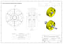 create solidworks 3d models, assemblies and manufacturing drawings